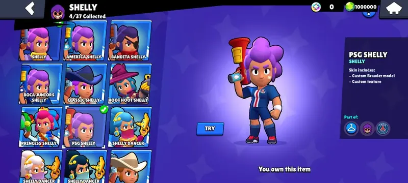 Starr Patrol- und Brawl-Striker-Skins